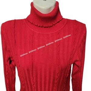 Red Soft Comfy Turtleneck - Various Colors - NWOT